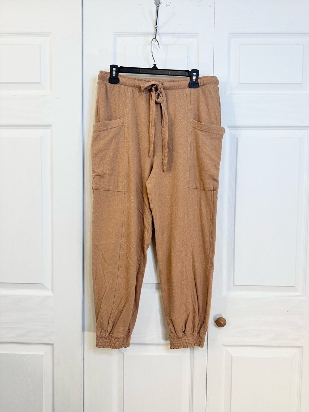 aerie Tan Drawstring Jogger Pants